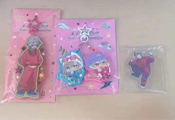 니지산지 ChroNoiR 러버 스트랩 아크릴 스티커 쿠즈하 카나에