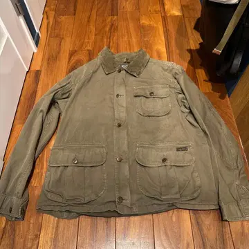 [ 랄프 로렌 ] 올리브색 헌팅 자켓 3 포켓