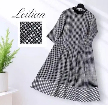 컨디션 최상 레리안 Leilian 플러스하우스 13+ XL 플레어 원피스