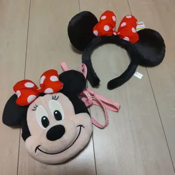 미니 마우스 머리띠와 파우치 세트