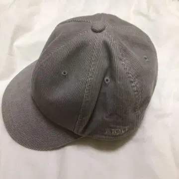 에이글 캡 코듀로이 로고 코튼 그레이