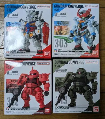 건담 컨버지 지크 액스 4체 세트 GQuuuuuuX