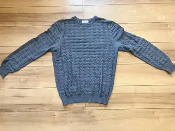 Gran Sasso 그레이 케이블 짜임 스웨터