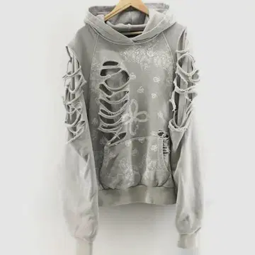 SURGERY 페이즐리 디스트로이드 후디