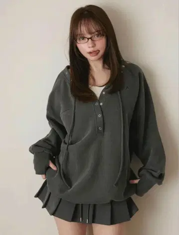 andmary Loose ribbon set up dark gray