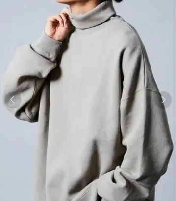 FREAK'S STORE 12oz 헤비 웨이트 빅 실루엣 터틀넥