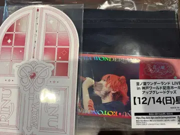 리이누 군원더랜드 고베 12/14 낮 업그레이드 한정판 굿즈