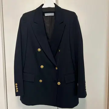UNITED ARROWS 네이비 더블 브레스트 자켓 사이즈 36