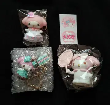 마이멜로디 치비토모 초코민트 마스코트 참 클립 부착 마스코트