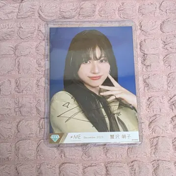 카니사와 모에코 친필 브로마이드