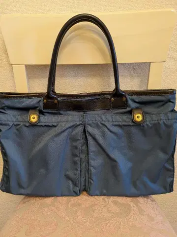 페리지 9236 헬멧 토트백 블루