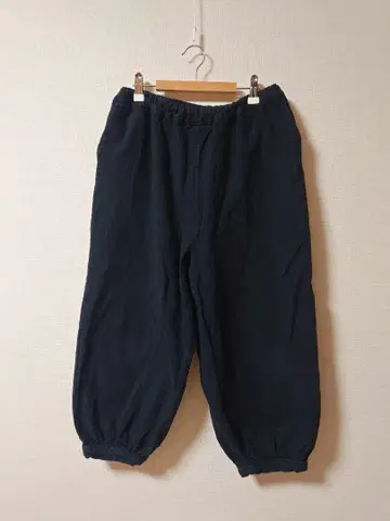 사만사 모스모스 Samansa Mos2 밑단 조임 벌룬 팬츠 블랙