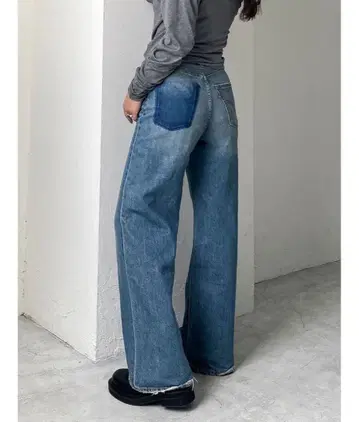 ungrid Levi's 별주 RIBCAGE WIDE LEG 데님