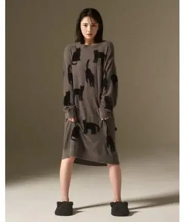 gelato pique Halloween 한정판 크로네코 자카드 드레스