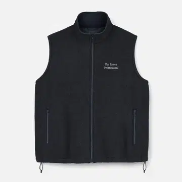 PROFESSIONAL FLEECE VEST (BLACK)