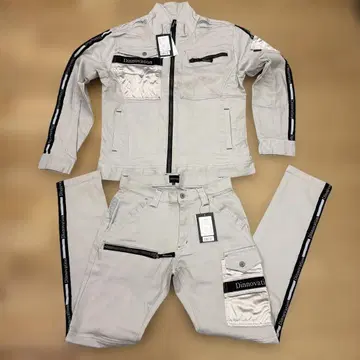 디노베이션 라이트 그레이 상하의 세트 M-L