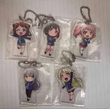 걸파피코 로손 콜라보 클리어 키링 컴프