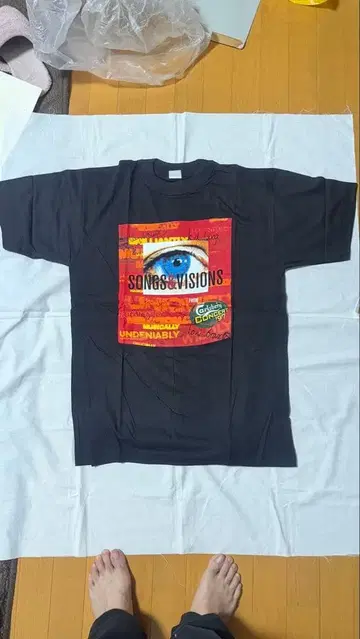 1997 SONGS & VISIONS 티셔츠 야자와 에이요시 외