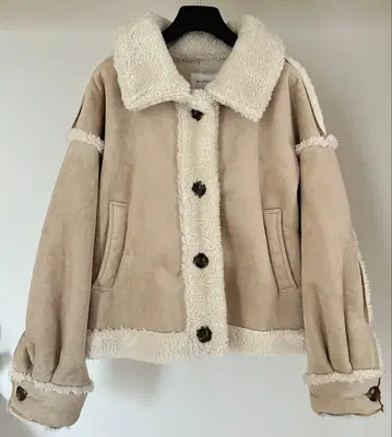 archives 아카이브 무스탕 코트 아우터 후드 없음