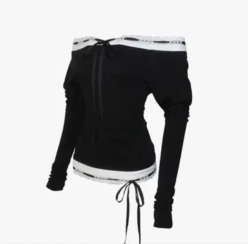 THEREDTHREADSlace trim off shoulder tops