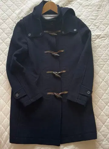 매킨토시 철학 숏 더플 코트 네이비 36