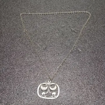 빈티지 Jorgen pewte cat pendnt