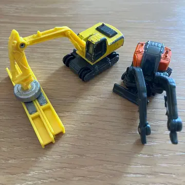 토미카 공사 차량 굴착기 세트 2대 묶음 판매