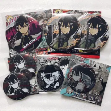 새상품 괴수8호 아시로 미나 컬렉션 캔뱃지 데컬렉션 캔뱃지