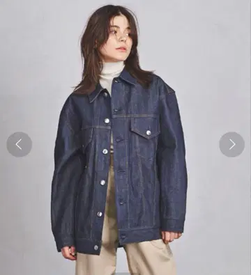 HYKE 하이크 데님 자켓 BIG FIT