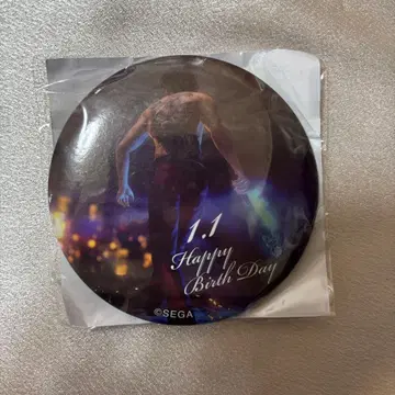 용과 같이 카스가 이치반 세가 럭키 쿠지 생일 특전 캔뱃지