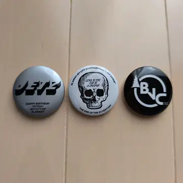 블랑키 제트 시티 BLANKEY JET CITY 캔 배지