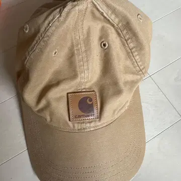 carhartt 베이지 코튼 캡 R01 1496
