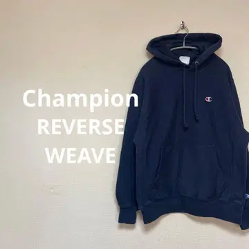 Champion REVERSEWEAVE 후드티 네이비
