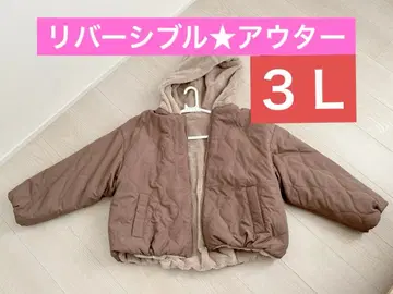 [ 익명 배송 새상품급 ] 블루종 리버서블 보들보들 3L 통통 빅 사이즈