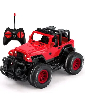 빨간색 무선 조종 자동차 16.5cm