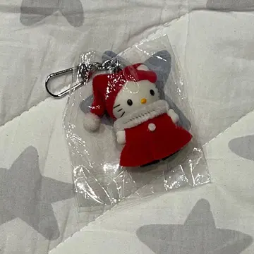 산리오 헬로키티 산타 마스코트 키링 1999년 미사용 새상품