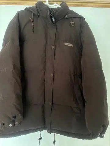 M. GREGOR 브라운 다운 자켓 L 사이즈