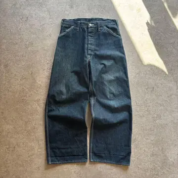 90s 초기 택 EVIS EVISU 에비수 페인터 팬츠