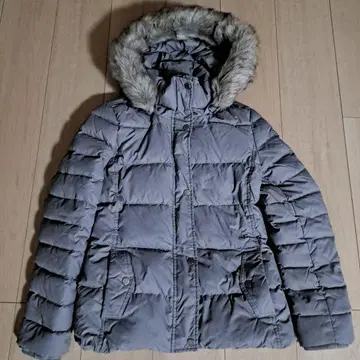 TOMMY HILFIGER 그레이 다운 자켓 M