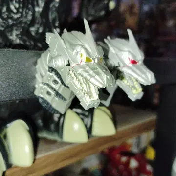 1번 복권 3식기룡(보통 & 폭주) 헤드 마그넷 세트