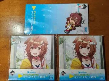 이누가미 코로네 캔버스 보드 x 2장 & 러버 참 세트