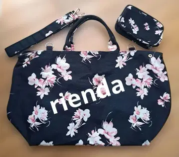 rienda 꽃무늬 백 파우치