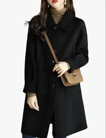 릴리 쇼콜라 미들 기장 코트