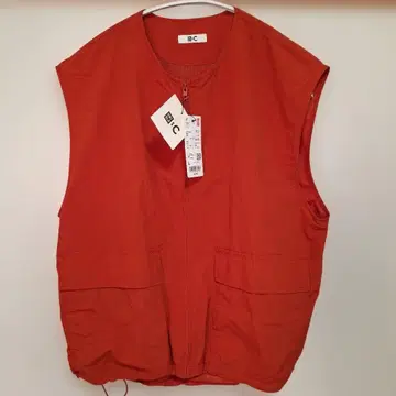 유니클로:C 풀 집업 베스트 [ L ] 미사용 새상품