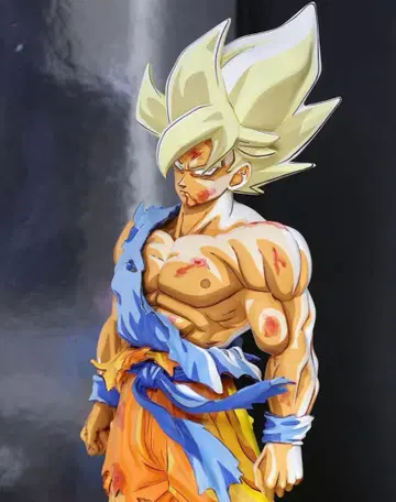 드래곤볼 피규어 전설의 초사이어인 손오공 리페인트 이차원 SMSP