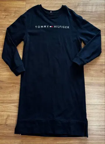 타미힐피거 원피스 M 사이즈 네이비 긴팔 맨투맨 원피스