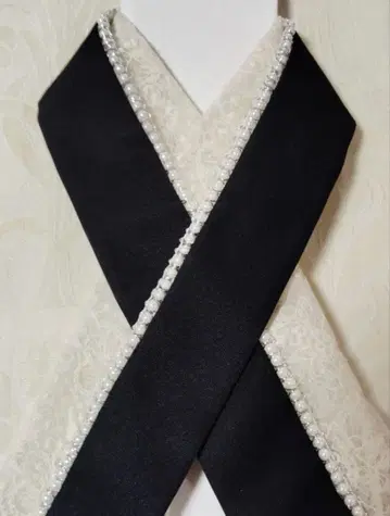 순수 실크  오비 장식 천 레이어트 카라 2