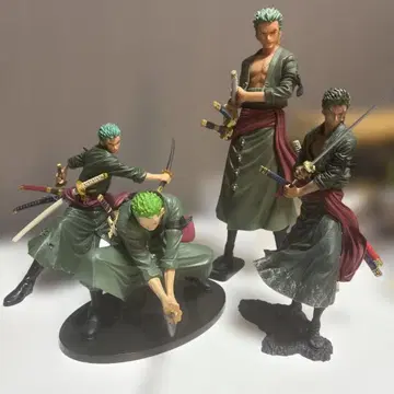 원피스 조로 피규어 4체 세트