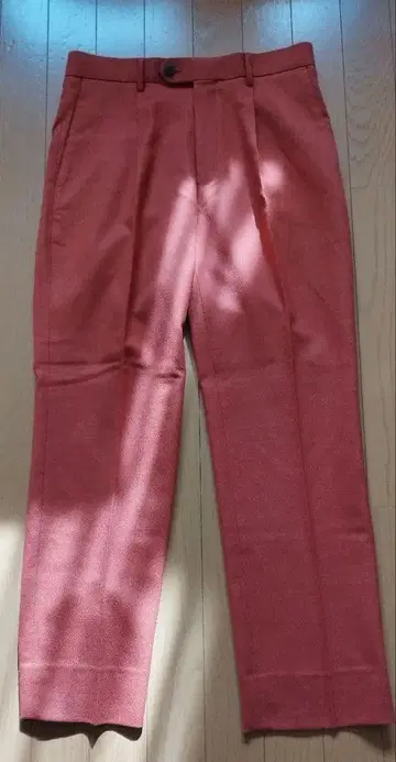 새상품급 빔즈 울 슬랙스 오렌지