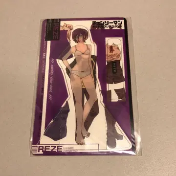 미개봉 체인소 맨 옷 갈아입기 클리어 스탠드 레제